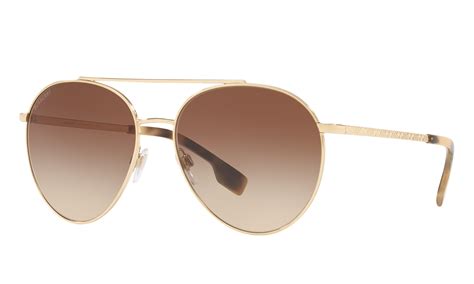 burberry glasses gold